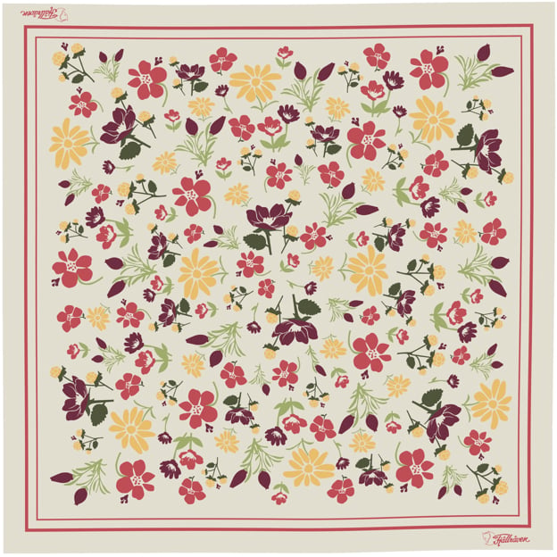Fjällblomster Bandana